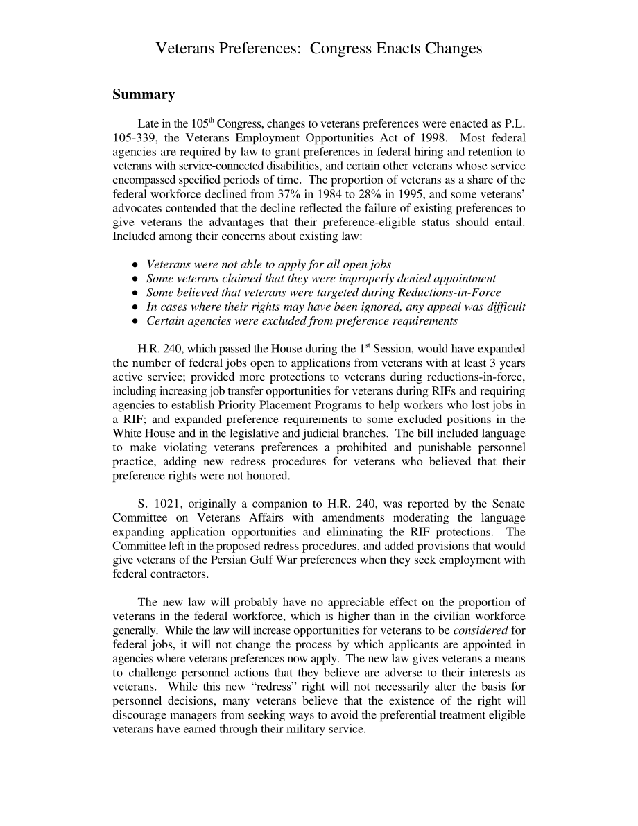 [19981119]98-493_退伍军人偏好：国会颁布变更.pdf_第3页