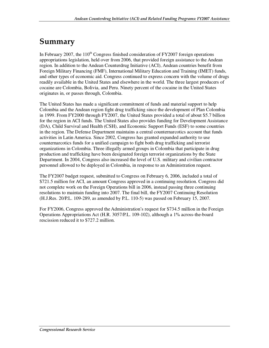 [20070830]RL33370_安第斯禁毒倡议（ACI）及相关资助计划：2007财年援助.pdf_第2页