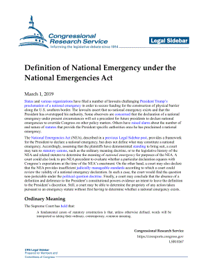 [20190301]LSB10267_《国家紧急状态法》下的国家紧急状态定义 .pdf