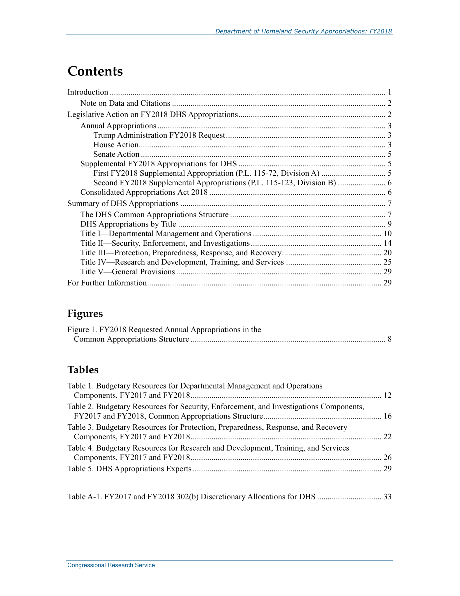 [20180522]R44927_国土安全部拨款：2018财年.pdf_第3页