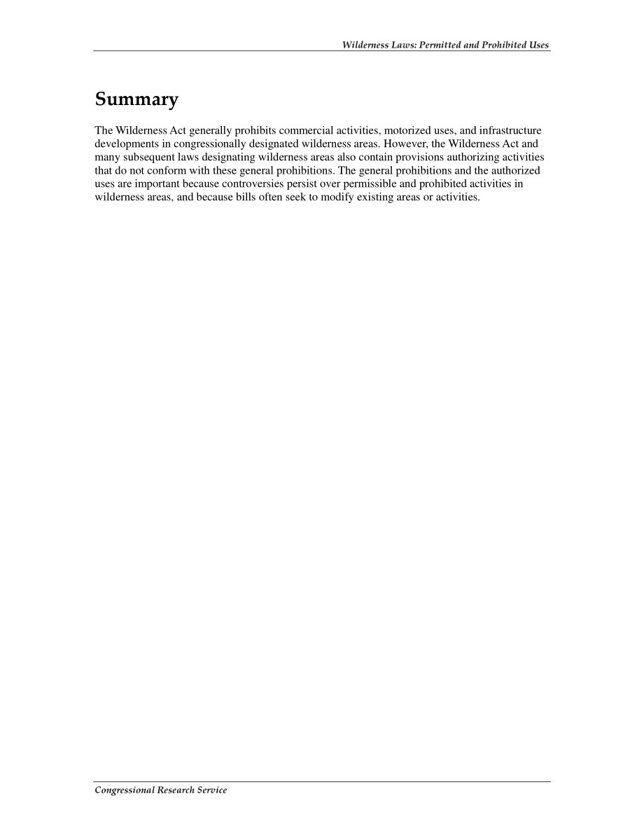 [20090107]RL33827_荒野法律：允许和禁止使用.pdf_第2页