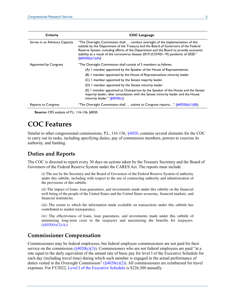 [20220106]IN11304_2019冠状病毒疾病国会监督委员会（COC）.pdf_第2页