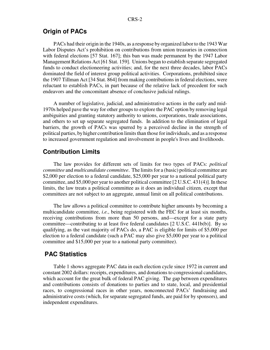 [20030711]98-255_政治行动委员会：他们在资助国会选举中的作用.pdf_第2页