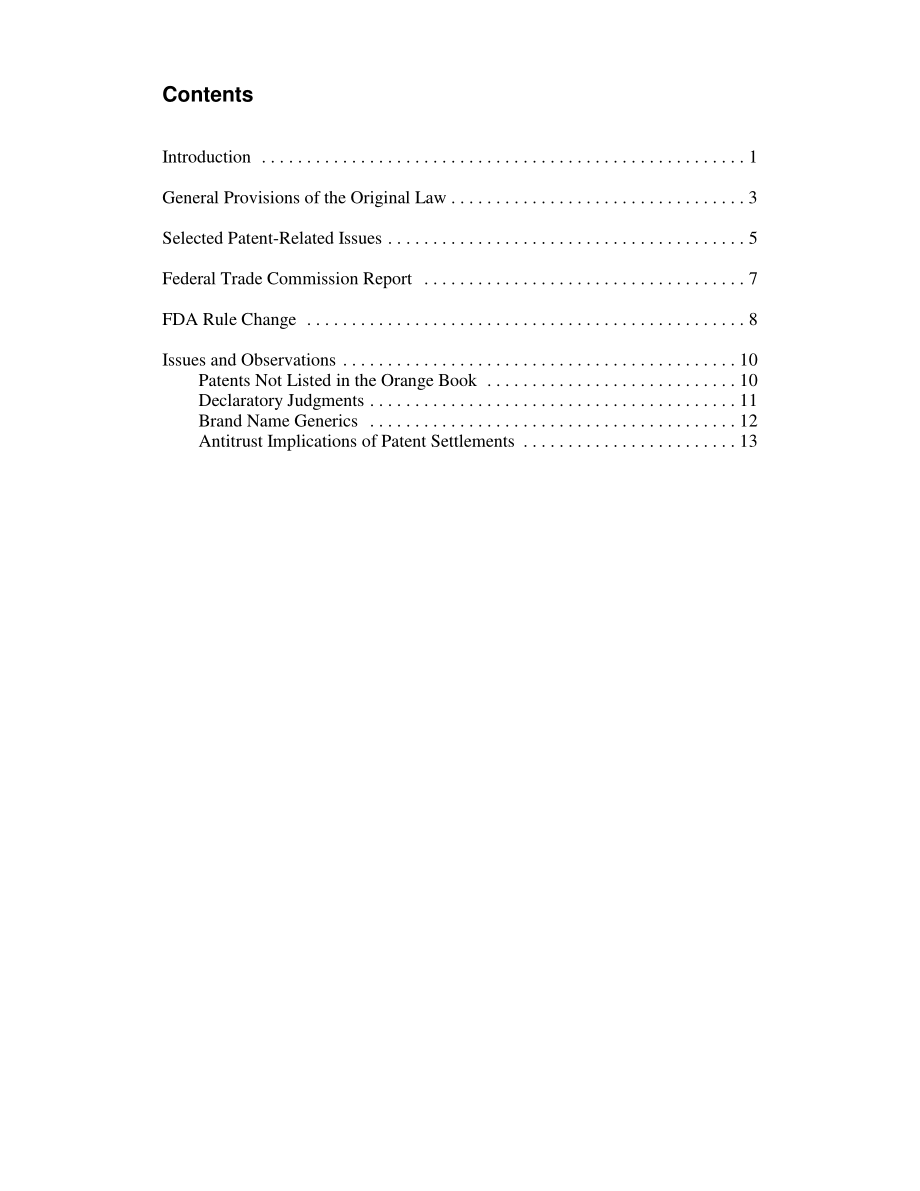 [20040430]RL32377_哈奇-瓦克斯曼法案：影响药物专利的立法变更.pdf_第3页