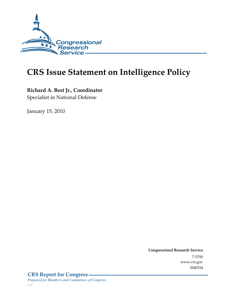 [20100115]IS40334_CRS发布情报政策声明.pdf_第1页