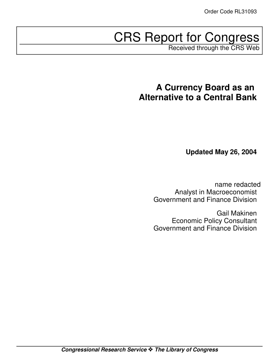 [20040526]RL31093_替代中央银行的货币发行局.pdf_第1页