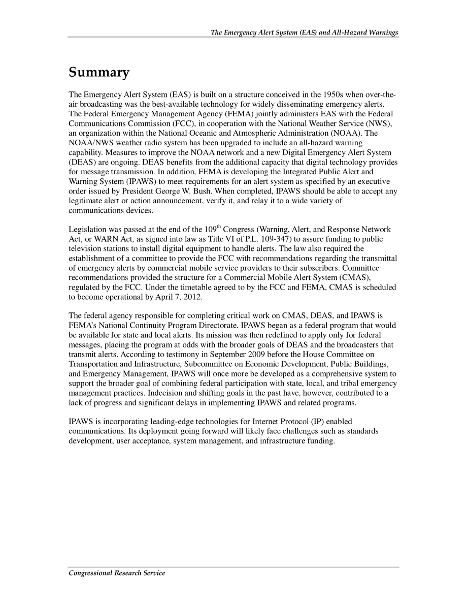 [20101214]RL32527_紧急警报系统（EAS）和所有危险警告.pdf_第2页