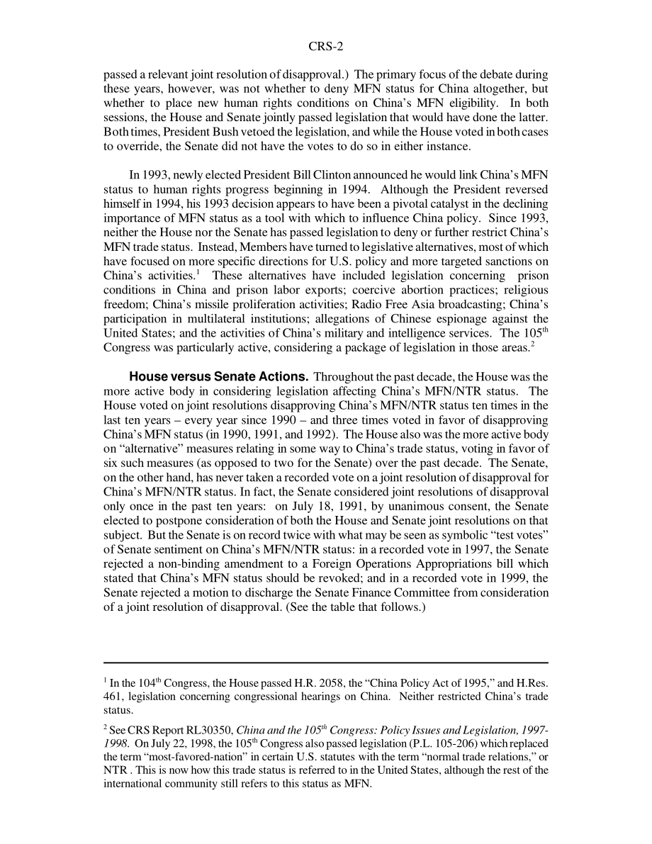 [20010717]RS20691_2001年再次投票支持中国的NTR以及过去的国会决定.pdf_第2页