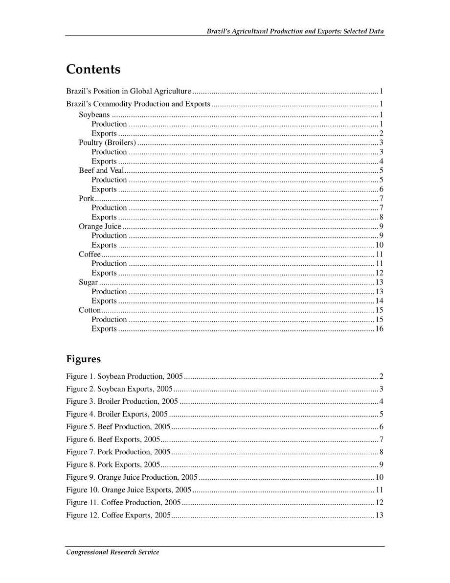 [20061016]RL33699_巴西农业生产和出口：所选数据.pdf_第3页