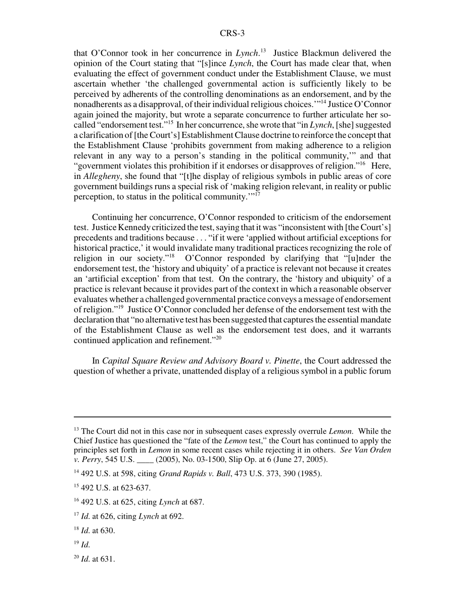 [20050720]RS22201_教会和国家法律：奥康纳法官精选意见.pdf_第3页