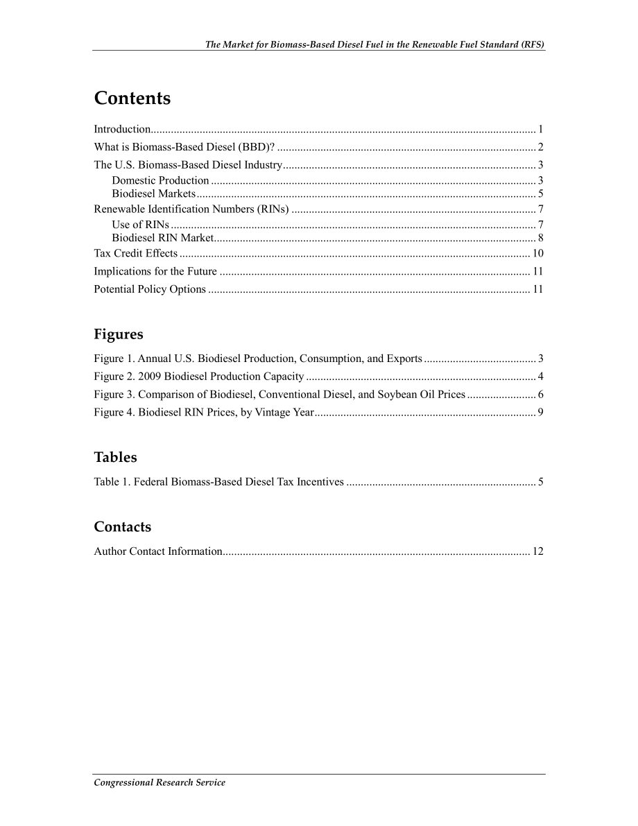 [20110211]R41631_可再生燃料标准（RFS）中生物质柴油的市场.pdf_第3页