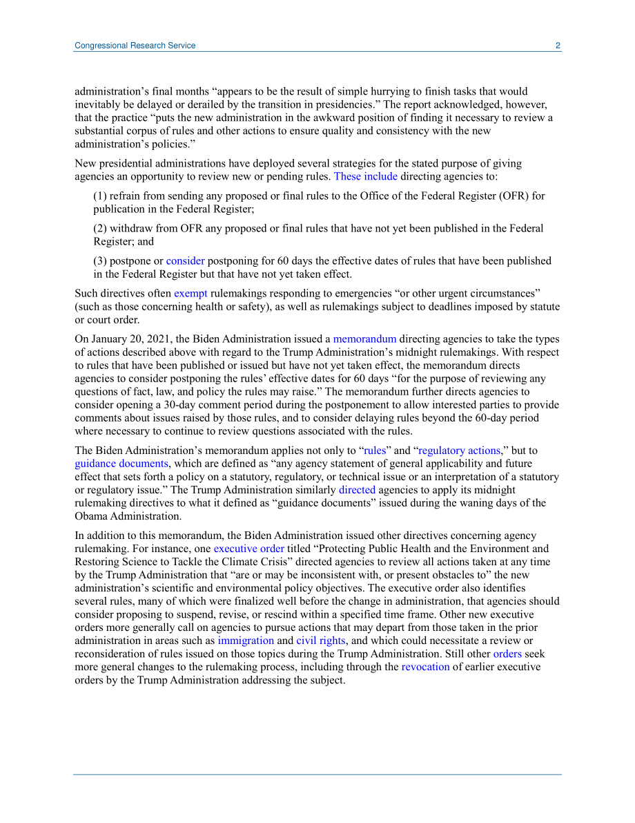 [20210121]LSB10566_对午夜规则制定的回应：法律问题.pdf_第2页