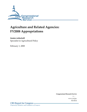 [20080201]RL34132_农业和相关机构：2008财年拨款.pdf