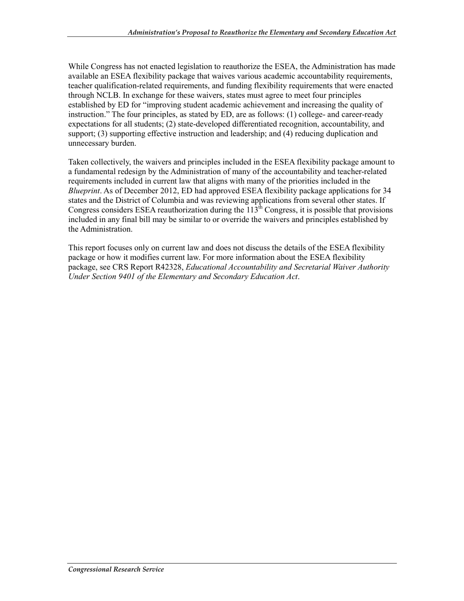 [20130114]R41355_政府建议重新授权《初等和中等教育法》：与现行法律的比较.pdf_第3页