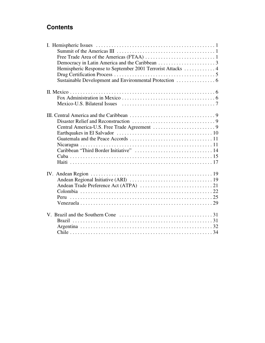 [20021206]RL30971_拉丁美洲和加勒比：2001-2002年的立法问题.pdf_第3页