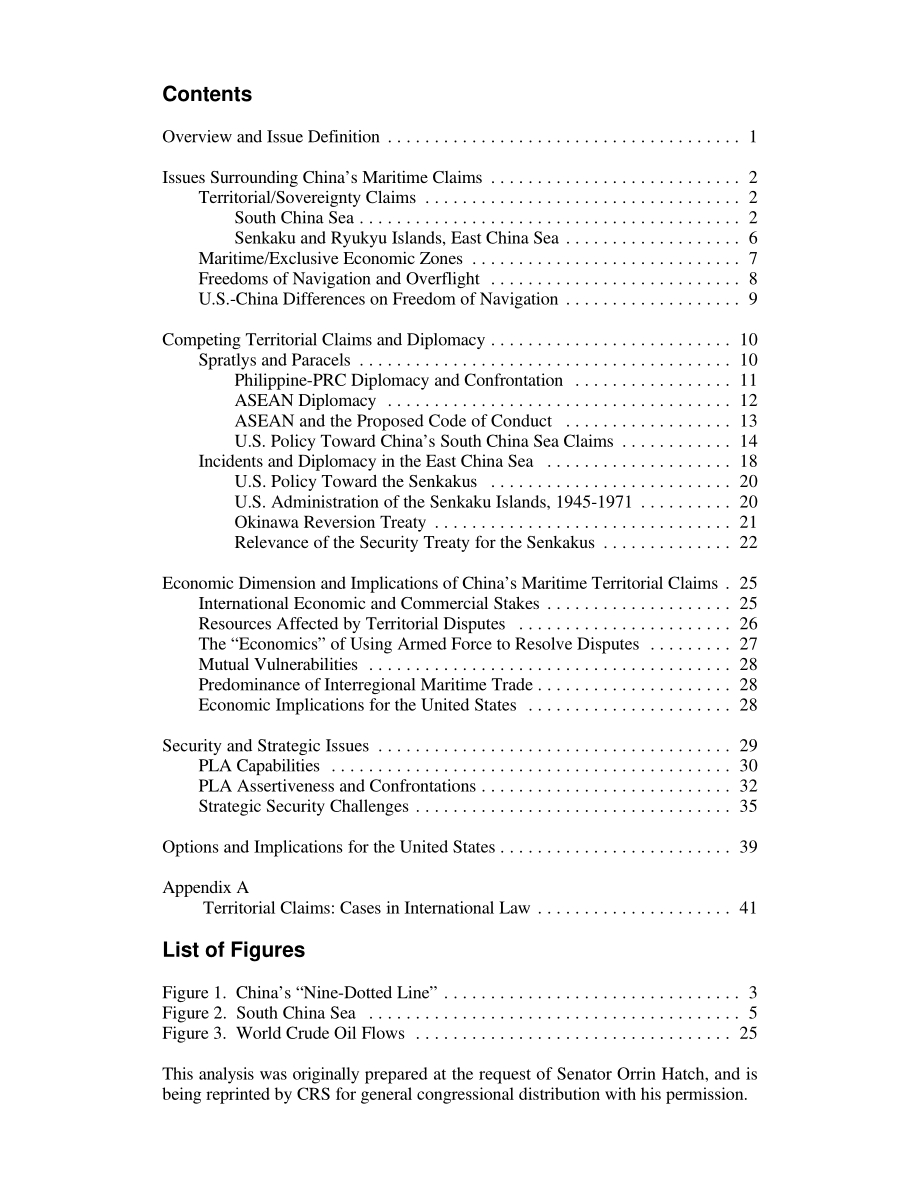 [20011112]RL31183_中国的海洋领土要求：对美国利益的影响.pdf_第3页