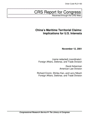 [20011112]RL31183_中国的海洋领土要求：对美国利益的影响.pdf