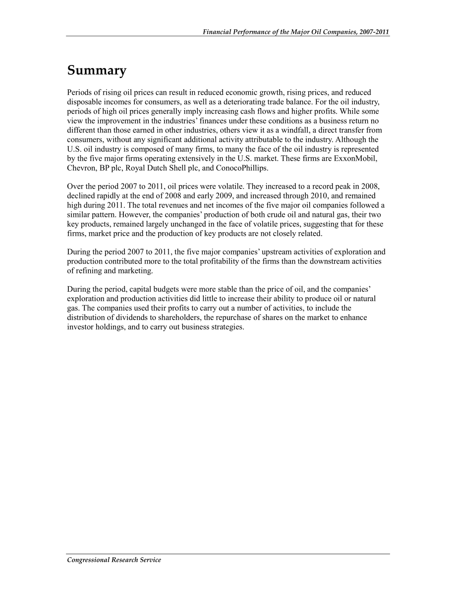 [20120217]R42364_2007-2011年主要石油公司的财务业绩.pdf_第2页