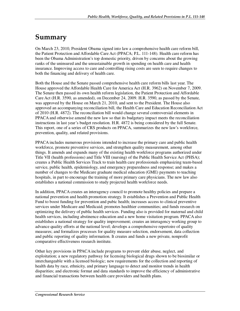 [20100324]R40943_《患者保护和平价医疗法案》（P.L111-148).pdf_第2页