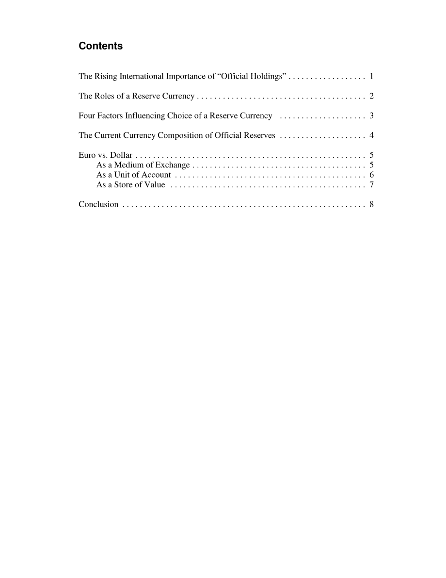 [20070710]RL34083_美元作为世界储备货币的未来：欧元的挑战.pdf_第3页