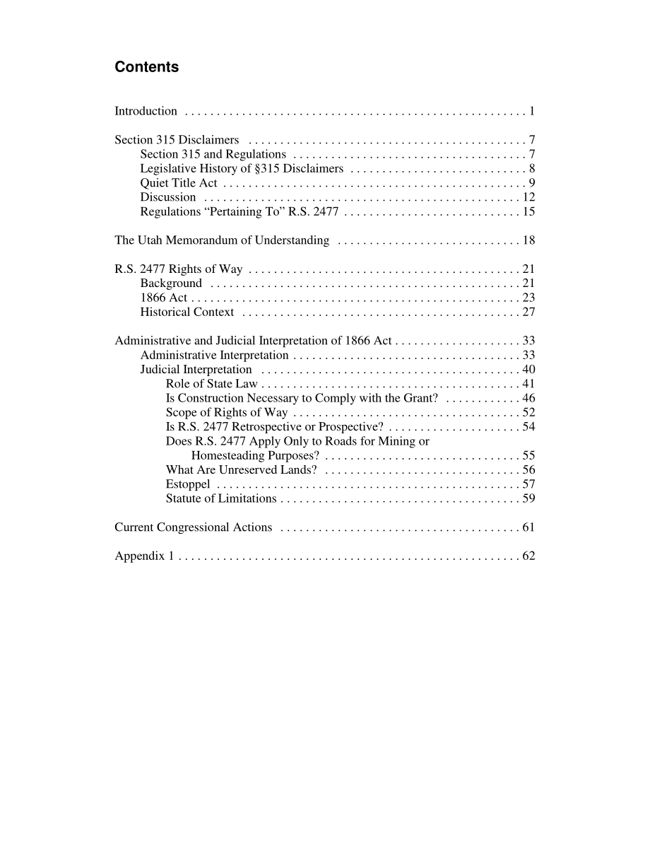[20031107]RL32142_公共土地上的公路通行权：R、 S2477和利益免责声明.pdf_第3页