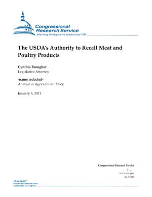 [20110106]RL34313_美国农业部召回肉类和家禽产品的权力.pdf