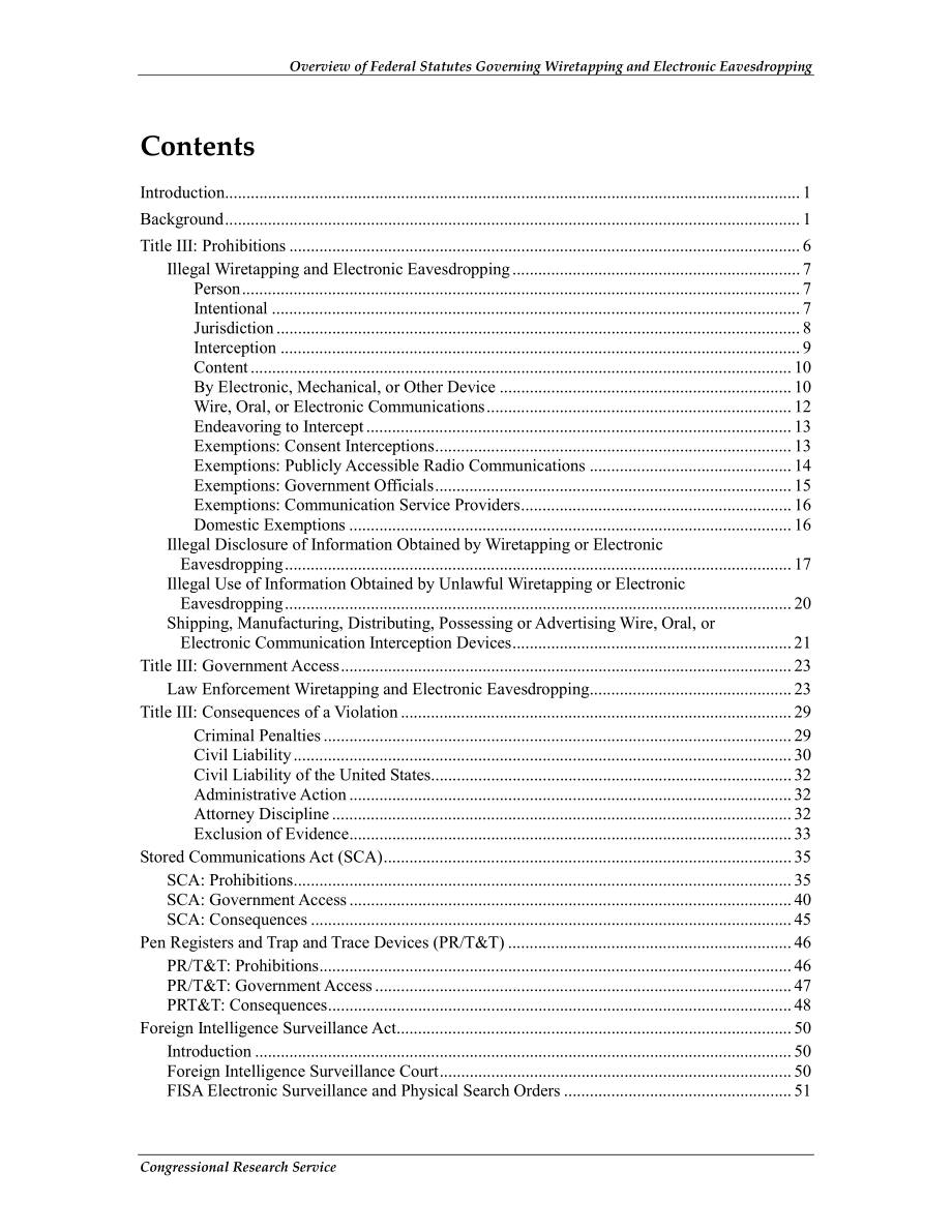 [20121009]98-326_隐私：管理窃听和电子窃听的联邦法规概述.pdf_第3页