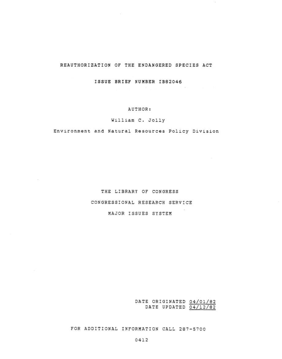 [19820412]IB82046_《濒危物种法》的重新授权.pdf_第1页