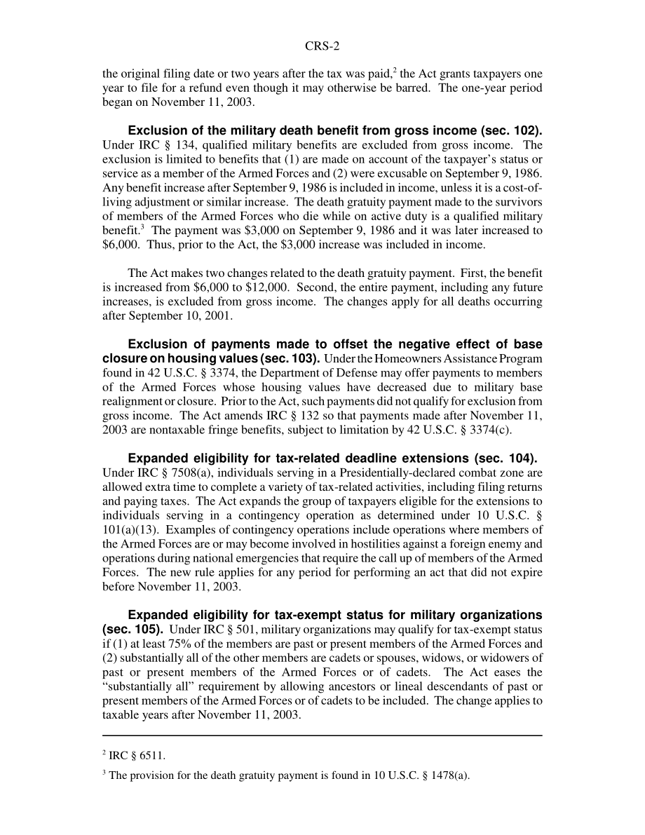 [20031128]RS21683_2003年军人家庭税收减免法.pdf_第2页