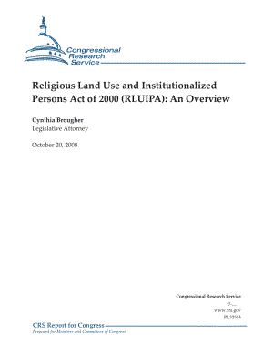 [20081020]RL32514_2000年宗教土地使用和制度化人员法案（RLUIPA）：概述.pdf