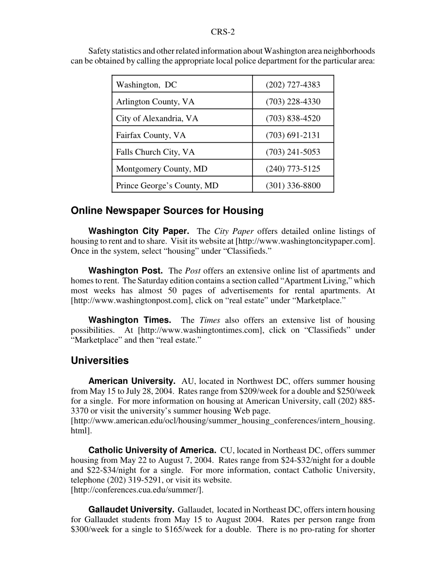 [20040423]RS20505_来华盛顿特区？临时住房信息来源.pdf_第2页