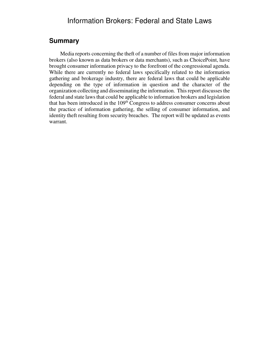 [20060505]RL33005_信息代理：联邦和州法律.pdf_第2页