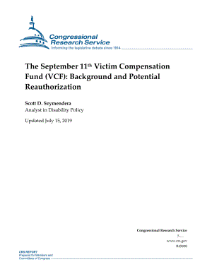 [20190715]R45808_911受害者赔偿基金（VCF）：背景和潜在的重新授权.pdf