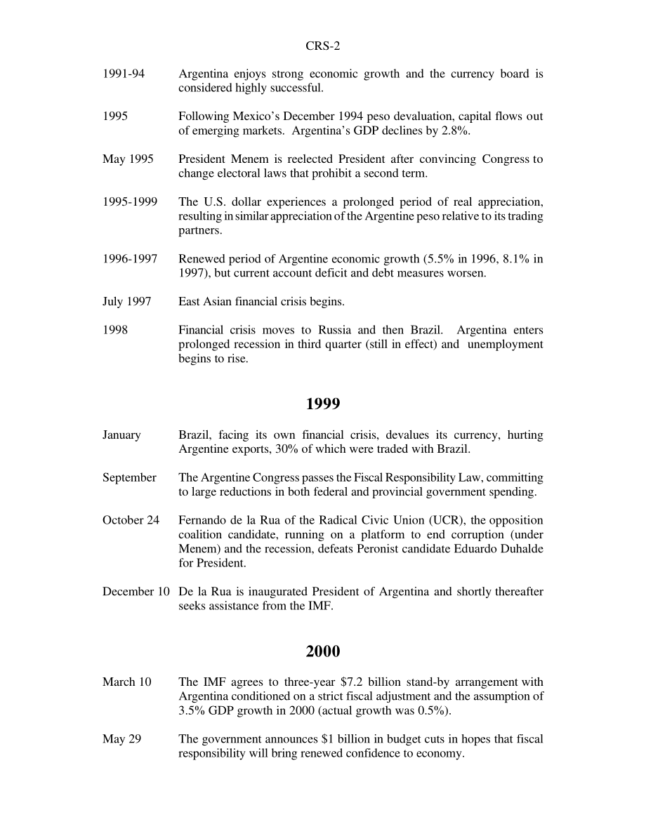 [20020131]RS21130_阿根廷金融危机：事件年表.pdf_第2页