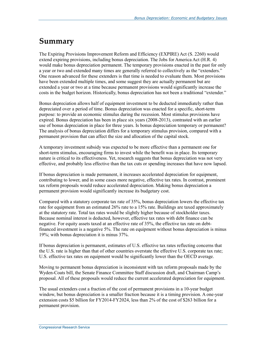 [20141017]R43432_奖金折旧：经济和预算问题.pdf_第2页
