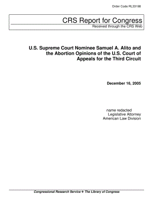 [20051216]RL33198_美国最高法院提名人塞缪尔·阿利托和美国第三巡回上诉法院的堕胎意见.pdf