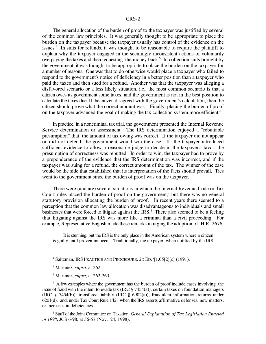 [19990309]RS20109_纳税人权利法案3：1998年税法第2部分：举证责任.pdf_第2页