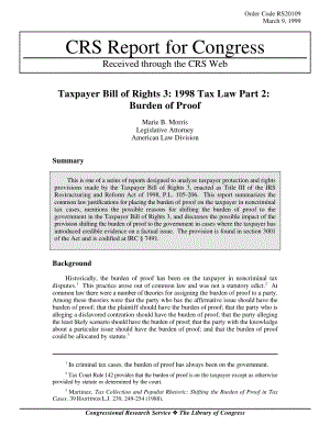 [19990309]RS20109_纳税人权利法案3：1998年税法第2部分：举证责任.pdf