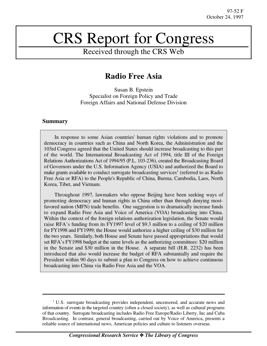 [19971024]97-52F_自由亚洲电台.pdf_第1页