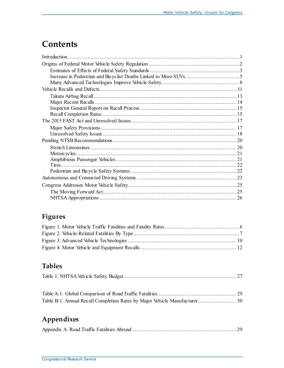 [20210126]R46398_机动车辆安全：国会议题.pdf_第3页