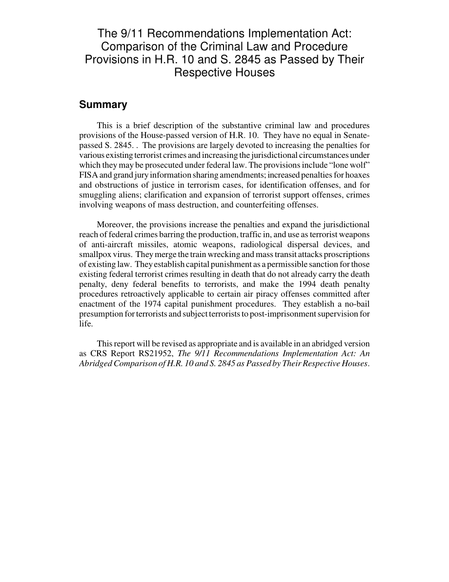 [20041012]RL32632_9·11建议实施法案：《中华人民共和国刑法与诉讼法》规定之比较第10条和第2845条.pdf_第2页
