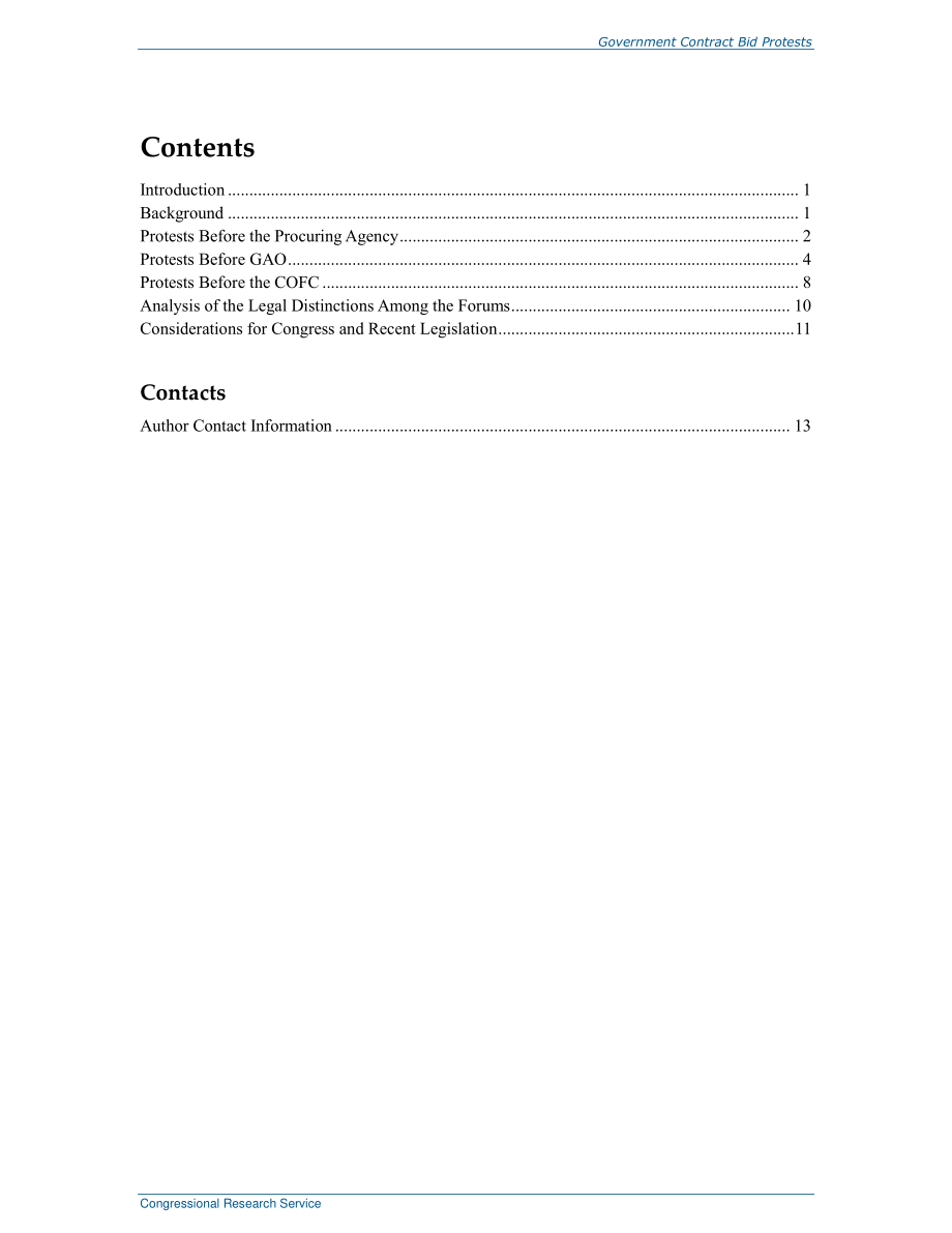 [20181128]R45080_政府合同投标抗议：法律程序和最新发展分析.pdf_第3页
