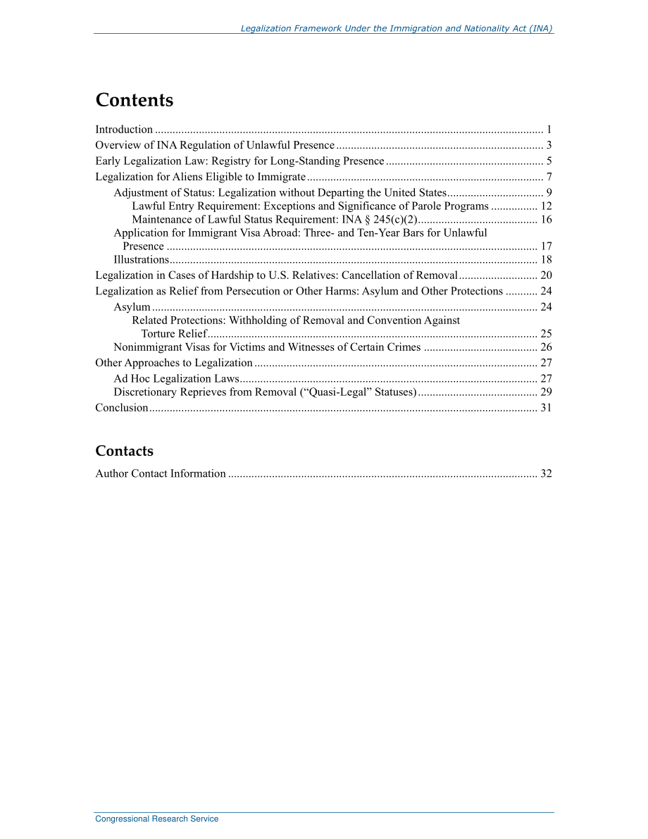 [20191105]R45993_《移民和国籍法》（INA）下的合法化框架.pdf_第3页