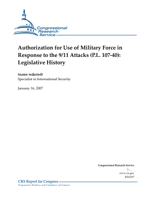 [20070116]RS22357_授权使用武力应对911袭击（P.L.107-40) 立法历史.pdf