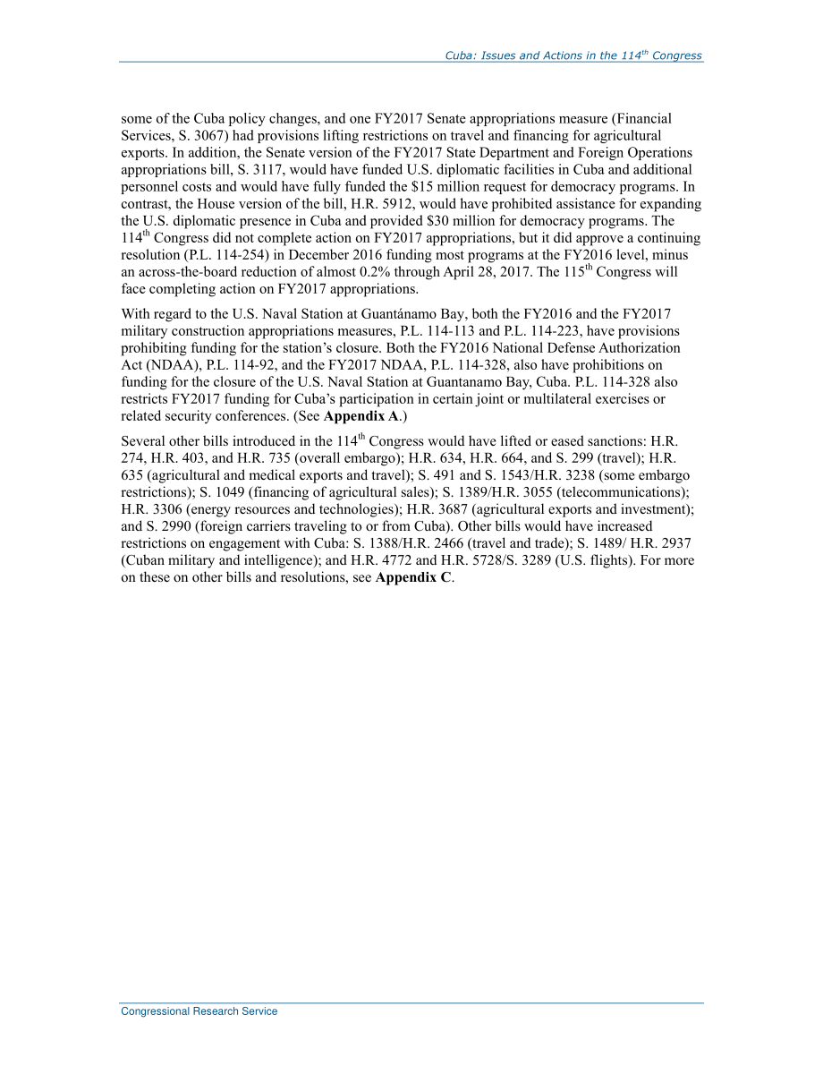 [20170118]R43926_古巴：第114届国会的议题和行动.pdf_第3页