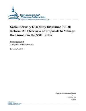 [20150109]R43054_社会保障残疾保险（SSDI）改革：管理SSDI名册增长的提案概述.pdf