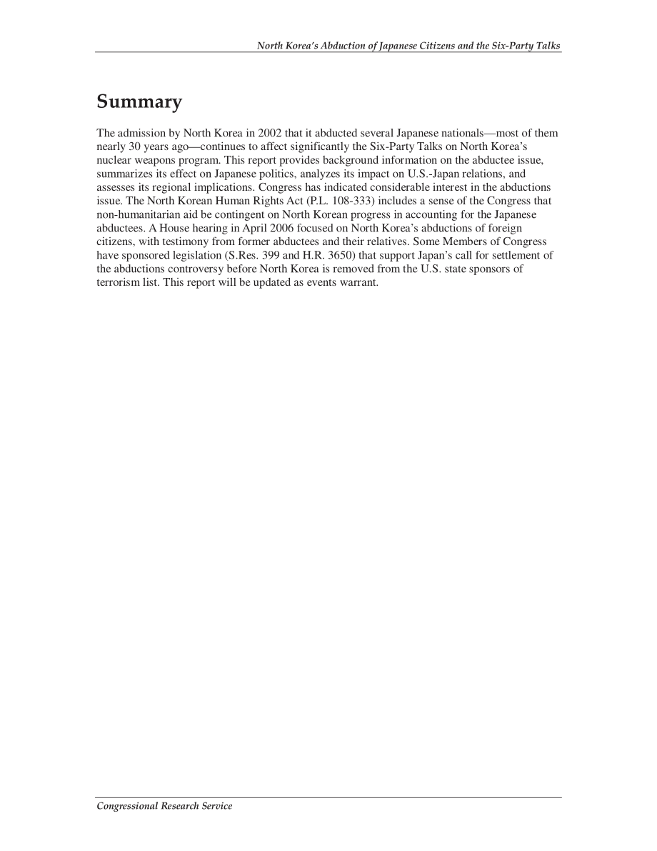 [20080319]RS22845_朝鲜绑架日本公民与六方会谈.pdf_第2页