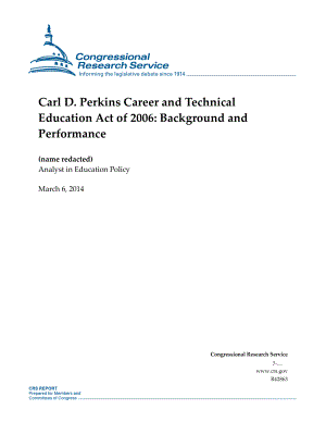[20140306]R42863_Carl D.Perkins 2006年职业和技术教育法案：背景和业绩.pdf