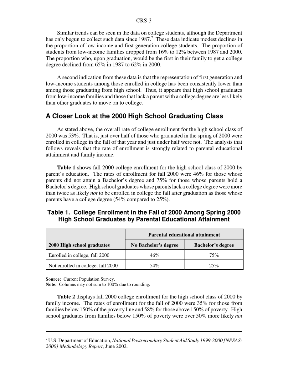 [20050209]RS21435_第一代和低收入学生的高中毕业和中学后入学情况.pdf_第3页