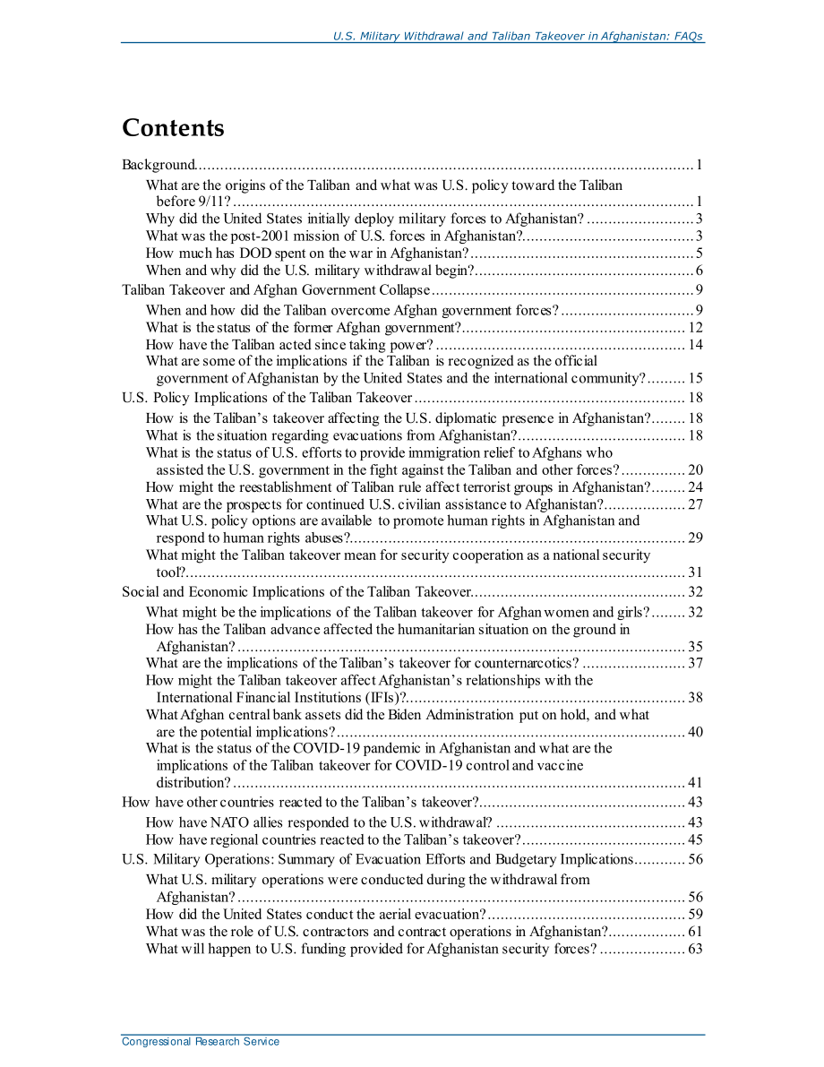 [20210917]R46879_美国撤军和塔利班接管阿富汗：常见问题解答.pdf_第3页